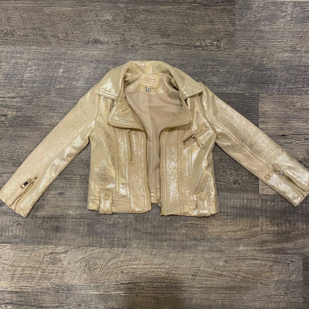 Girls gold jacket